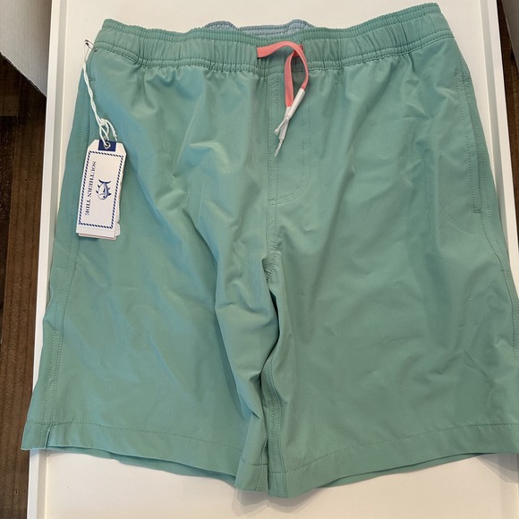 NWT Southern Tide Kids Boys Solid Swim Trunk Isle Of Pines Size XL/16 - Picture 4 of 12